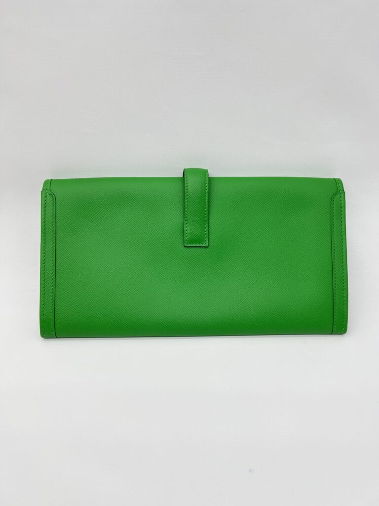 Hermes Jige Elan 29 Epsom Vert Bambou