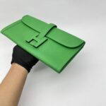Hermes Jige Elan 29 Epsom Vert Bambou