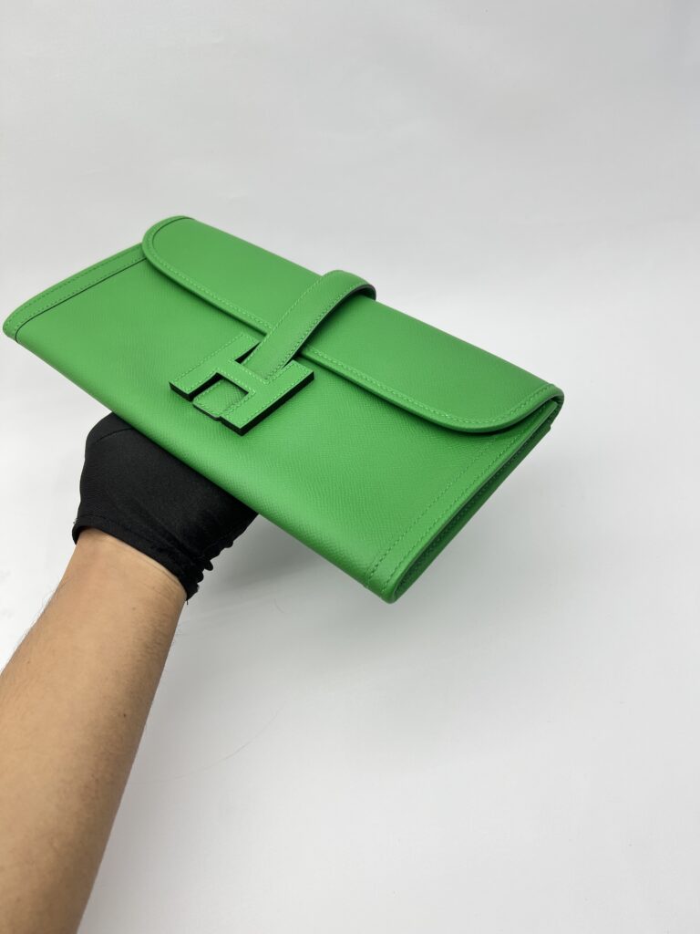 Hermes Jige Elan 29 Epsom Vert Bambou