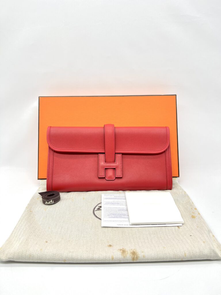 Hermes Jige Elen 29 Swift Vermillon