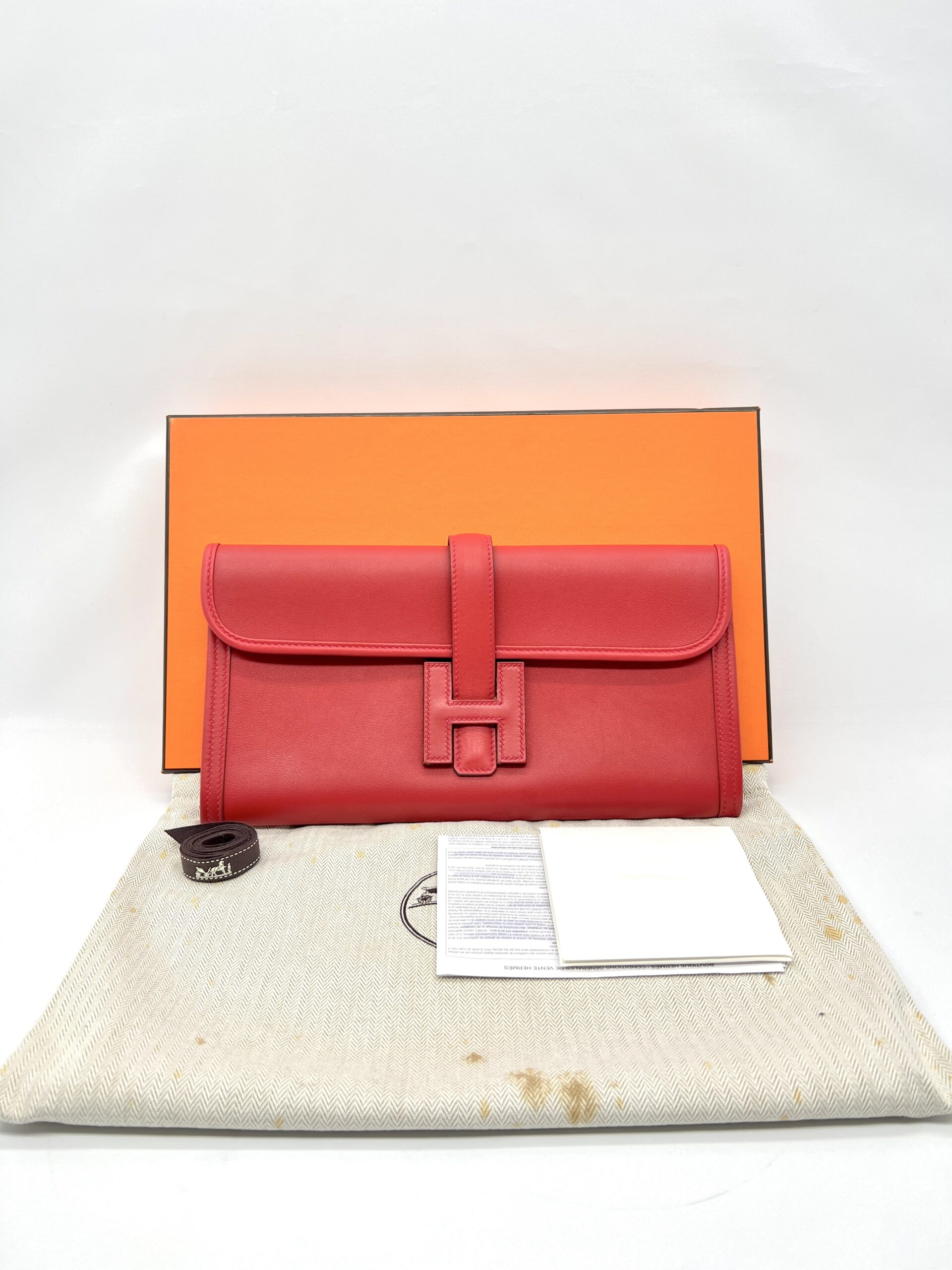 Hermes Jige Elen 29 Swift Vermillon