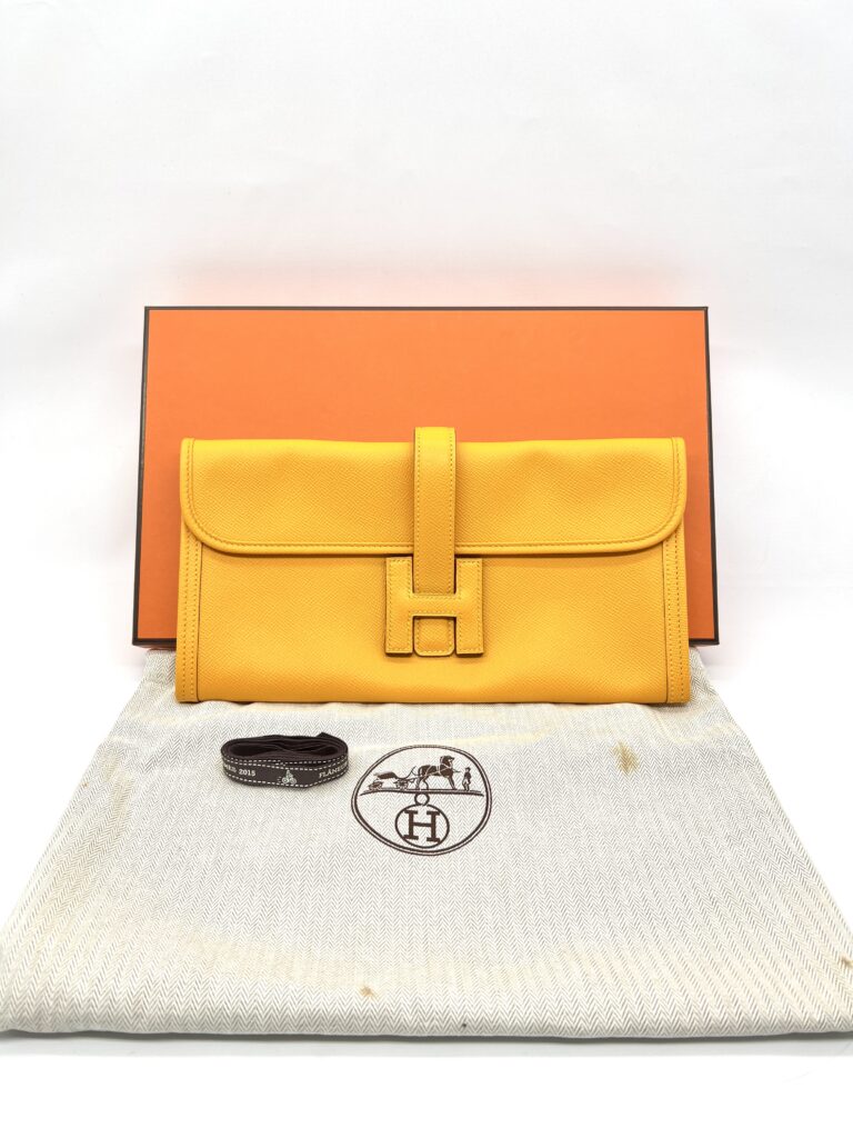 Hermes Jige Elan 29 Epsom Jaune