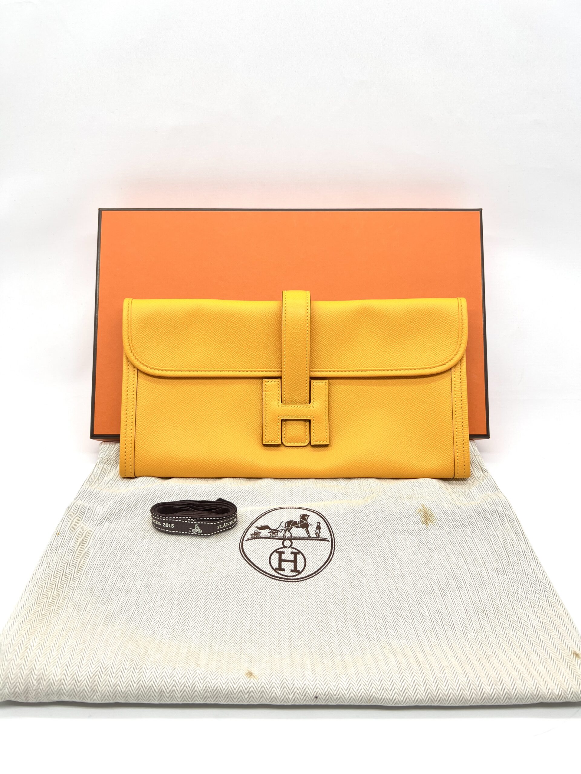 Hermes Jige Elan 29 Epsom Jaune