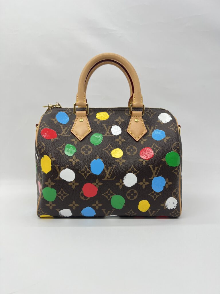 Louis Vuitton Speedy Bandou 25 Monogram Infinity Dots Yayoi Kusama