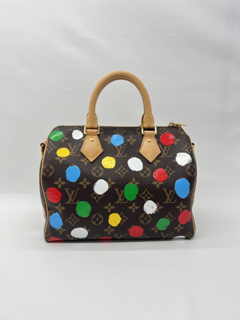 Louis Vuitton Speedy Bandou 25 Monogram Infinity Dots Yayoi Kusama