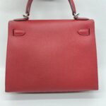 Hermes Kelly 28 Epsom Rouge Casaque PHW