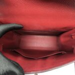 Hermes Kelly 28 Epsom Rouge Casaque PHW