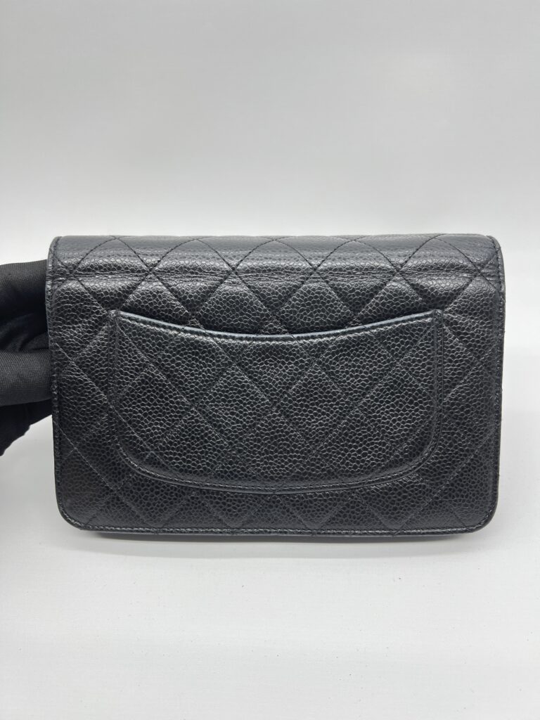 Chanel WOC Caviar Black GHW