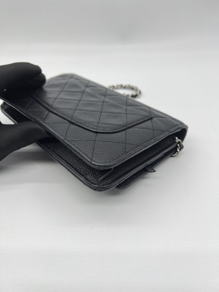 Chanel WOC Caviar Black GHW