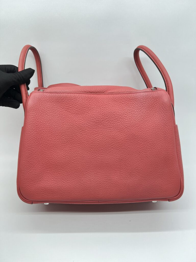 Hermes Lindy 30 Clemence Rouge Bougainvillea PHW