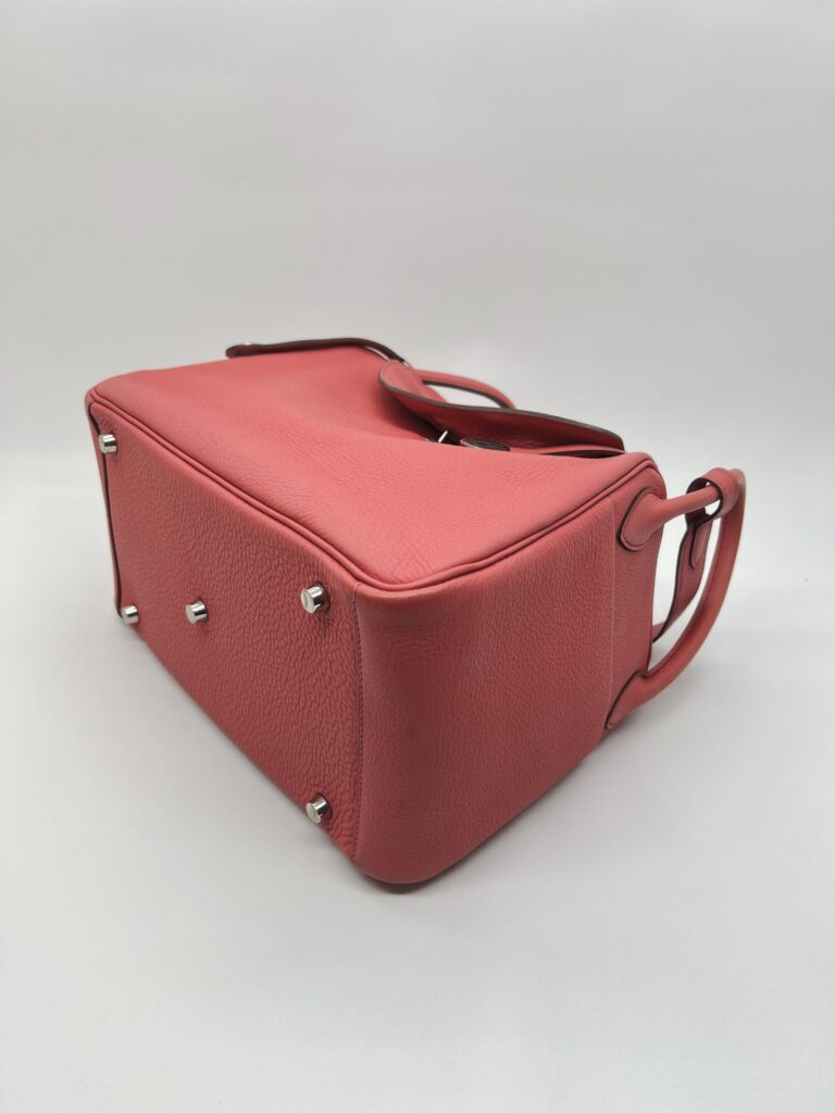 Hermes Lindy 30 Clemence Rouge Bougainvillea PHW