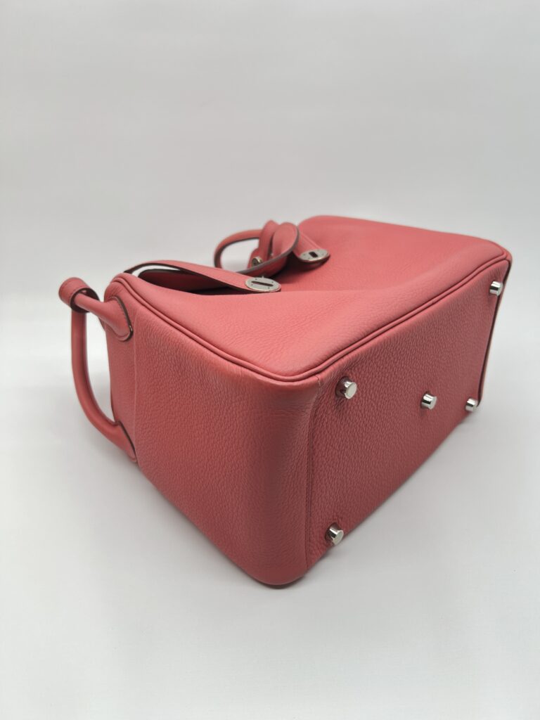 Hermes Lindy 30 Clemence Rouge Bougainvillea PHW