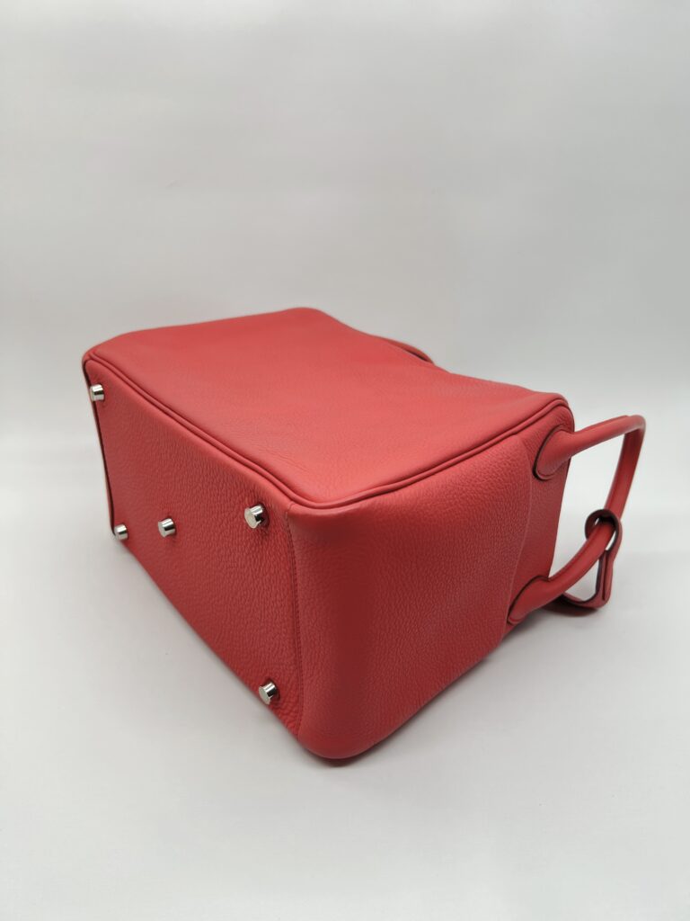 Hermes Lindy 30 Clemence Rouge Bougainvillea PHW