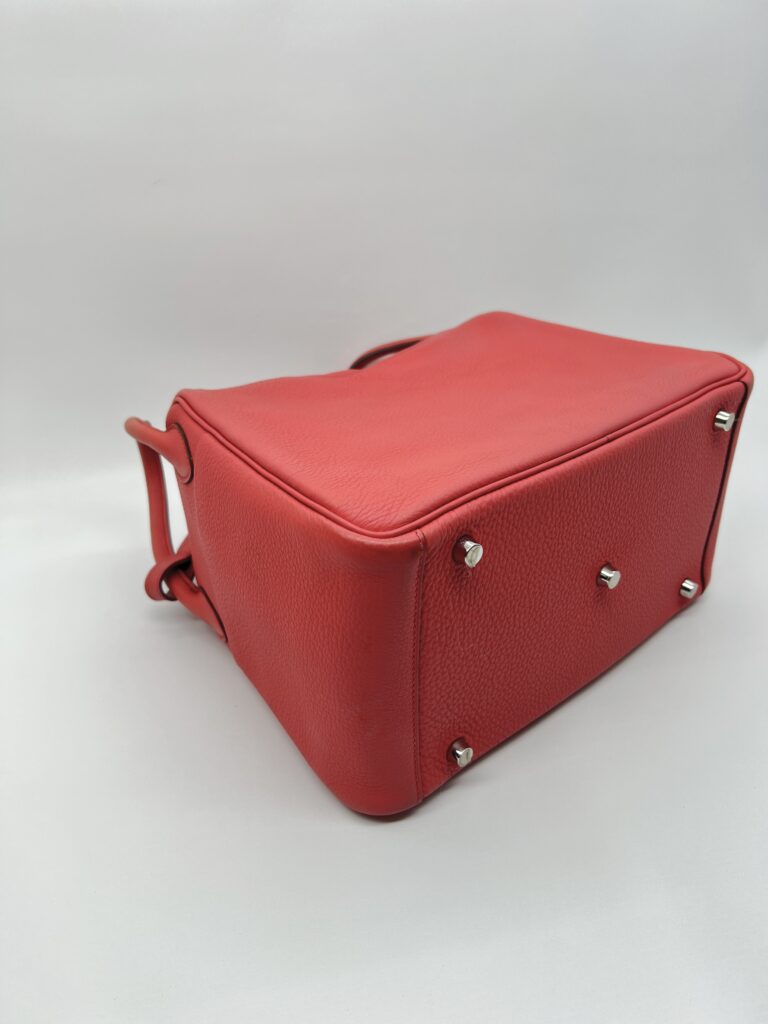 Hermes Lindy 30 Clemence Rouge Bougainvillea PHW