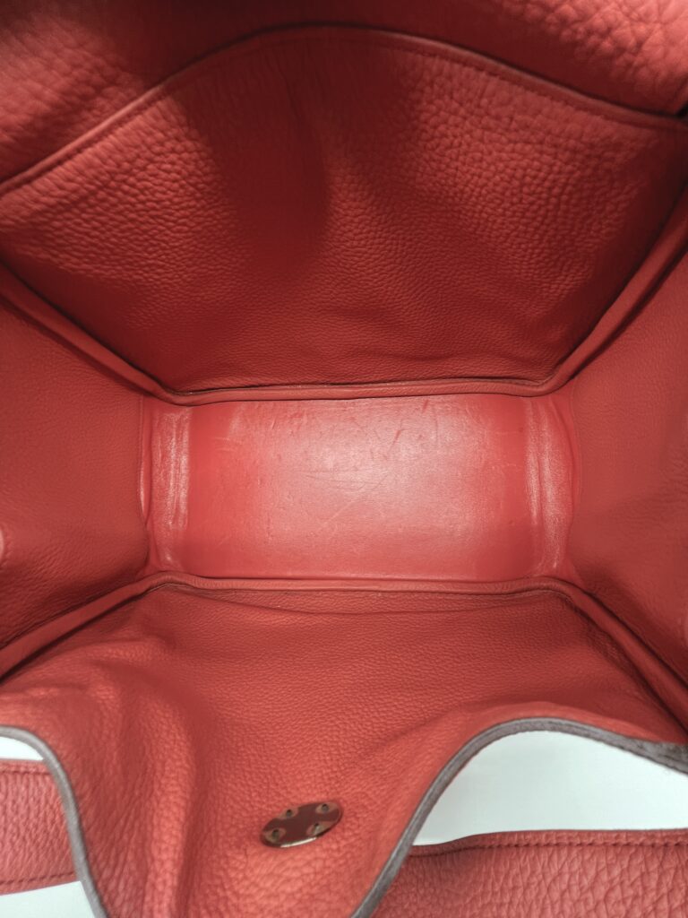 Hermes Lindy 30 Clemence Rouge Bougainvillea PHW