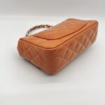 Chanel Mini Rectangle Patent Orange SHW