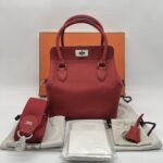 Hermes Toolbox 20 Swift Vermillon PHW