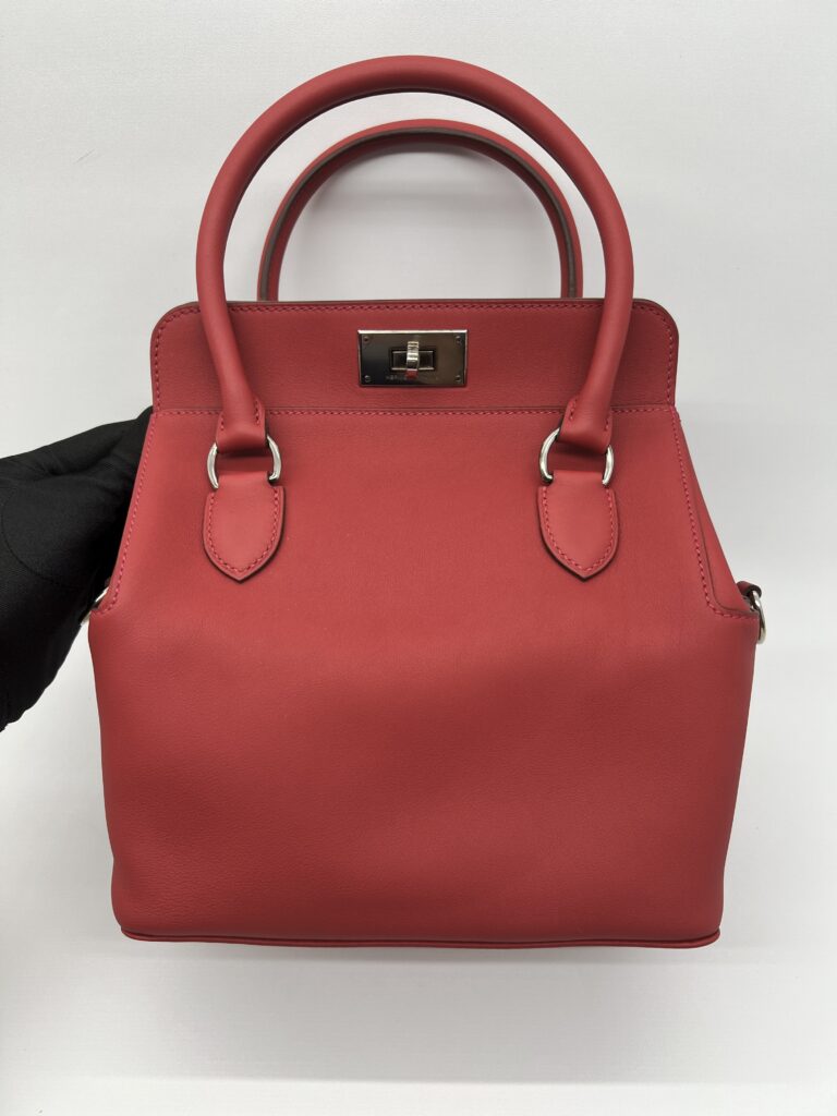 Hermes Toolbox 20 Swift Vermillon PHW