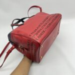 Saint Laurent SAC Flirty Bowling Perforated Red Navy Black GHW