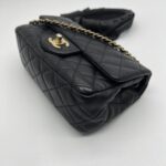 Chanel Quilted Mini Romance Lambskin Black GHW