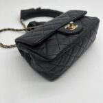 Chanel Quilted Mini Romance Lambskin Black GHW
