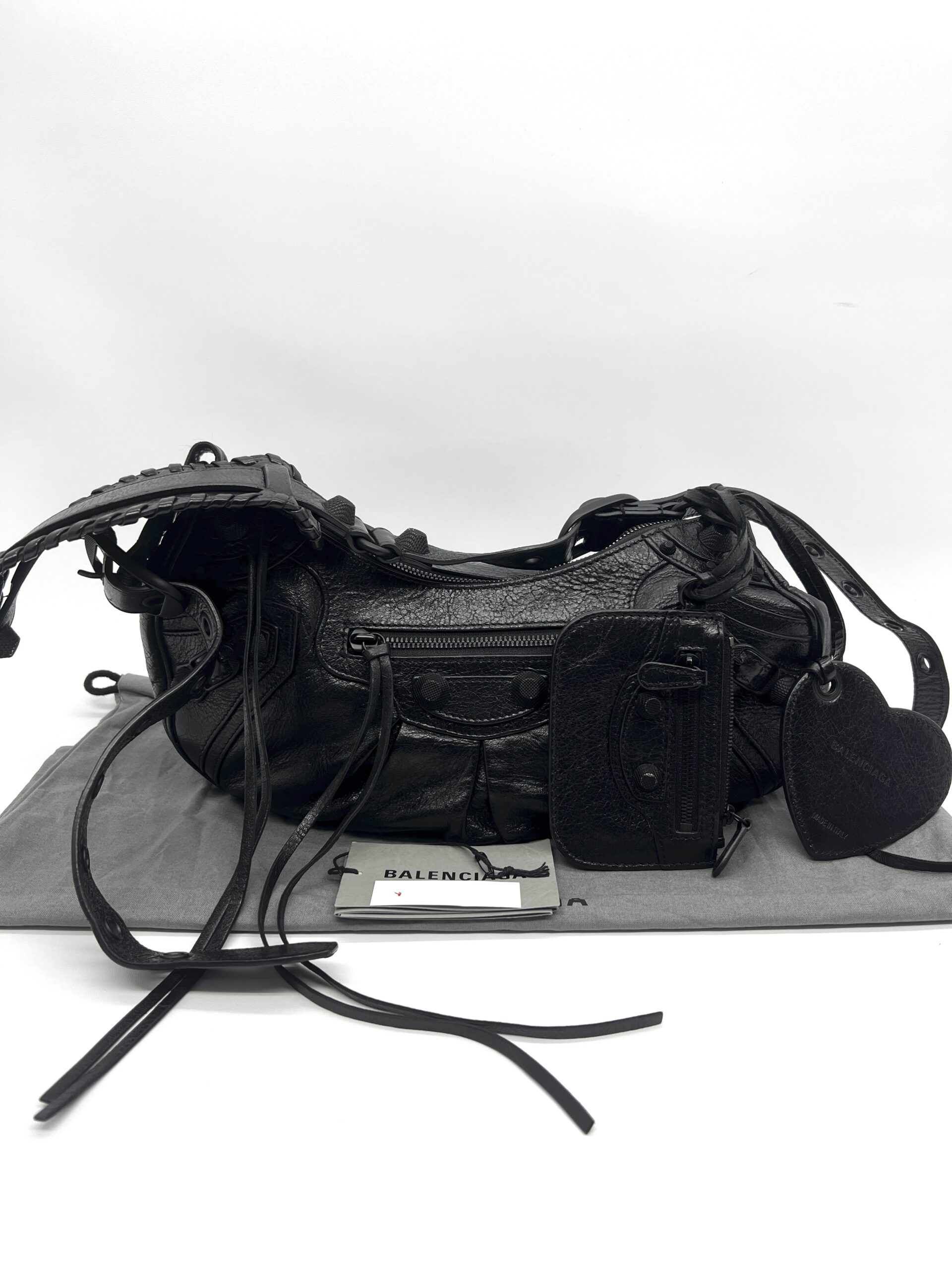 Balenciaga Small Le Cagole All Black Agneau