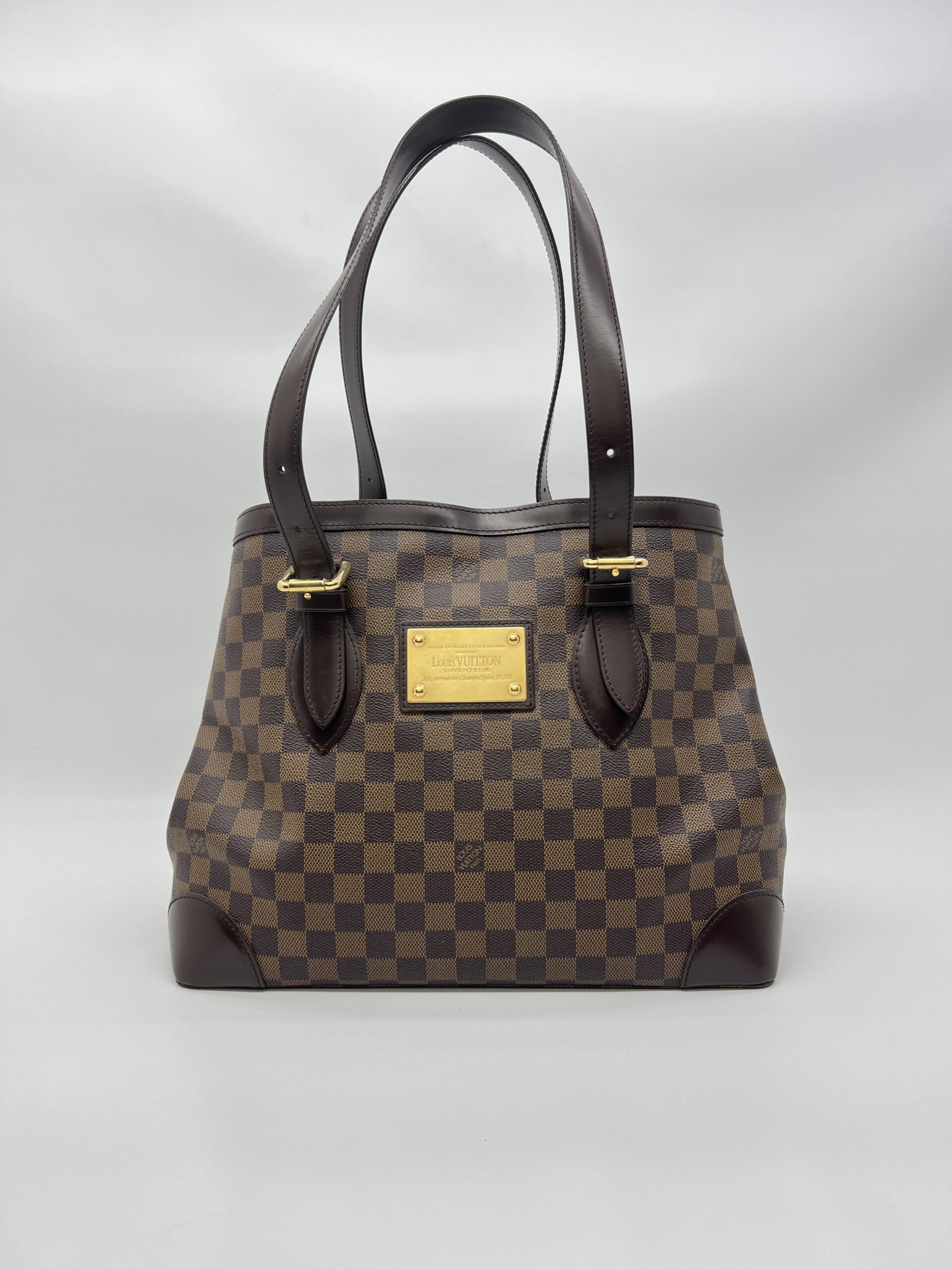 Louis Vuitton Hampstead MM Damier Ebene GHW