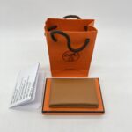 Hermes Calvi Epsom Gold PHW