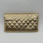Chanel Fold Clutch Gold GHW