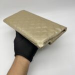 Chanel Fold Clutch Gold GHW