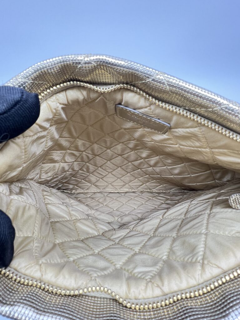 Chanel Fold Clutch Gold GHW