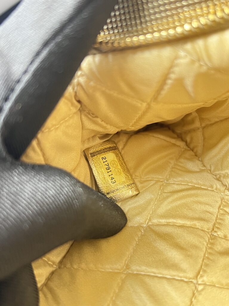 Chanel Fold Clutch Gold GHW