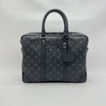 Louis Vuitton Porte Documents Voyage Monogram Eclipse SHW