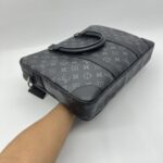 Louis Vuitton Porte Documents Voyage Monogram Eclipse SHW
