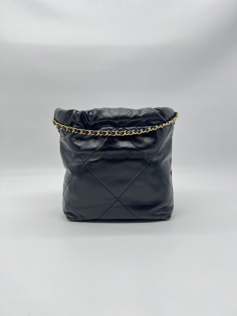 Chanel C22 Mini Lambskin Black GHW