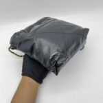 Chanel C22 Mini Lambskin Black GHW