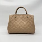 Louis Vuitton Montaigne MM Monogram Empreinte Dune GHW