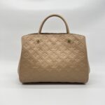 Louis Vuitton Montaigne MM Monogram Empreinte Dune GHW