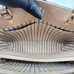 Louis Vuitton Montaigne MM Monogram Empreinte Dune GHW