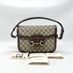 Gucci Horsebit GG Supreme Brown GHW