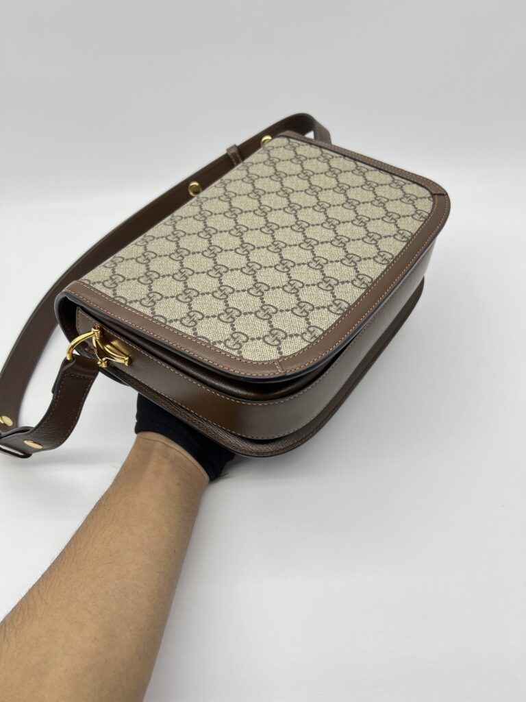 Gucci Horsebit GG Supreme Brown GHW