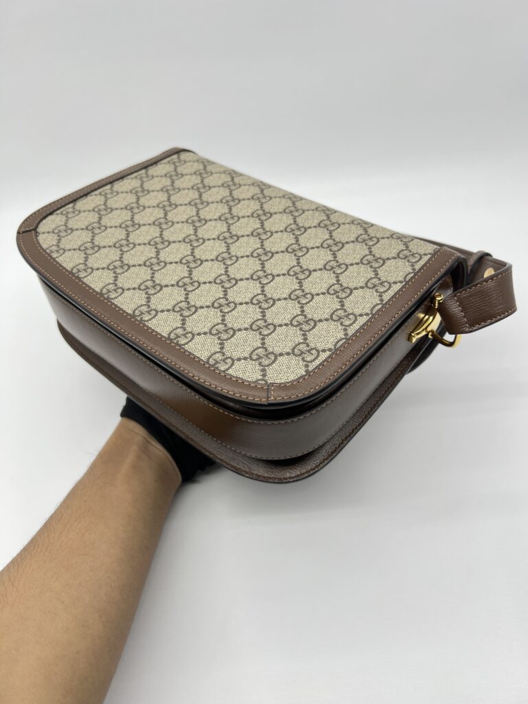 Gucci Horsebit GG Supreme Brown GHW