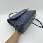 Chanel Coco Handle Large Caviar Navy RHW
