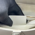 Dior Saddle Medium Leather All White Matte