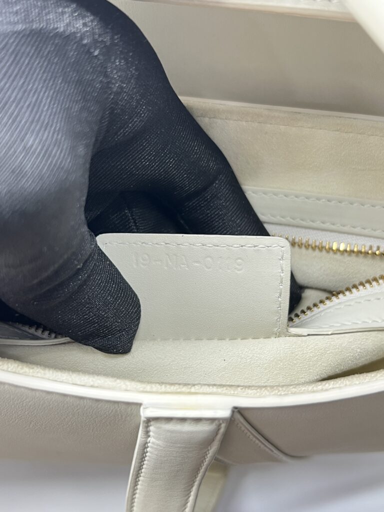 Dior Saddle Medium Leather All White Matte