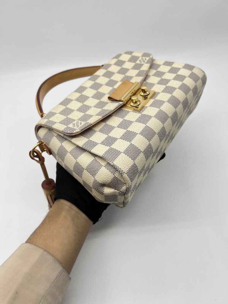 Louis Vuitton Croisette Damier Azur GHW