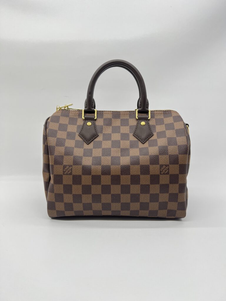 Louis Vuitton Speedy Bandou 25 Damier Ebene GHW