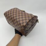 Louis Vuitton Speedy Bandou 25 Damier Ebene GHW