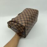 Louis Vuitton Speedy Bandou 25 Damier Ebene GHW