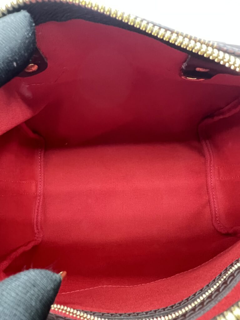 Louis Vuitton Speedy Bandou 25 Damier Ebene GHW